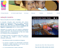 Tablet Screenshot of geracaochupeta.com